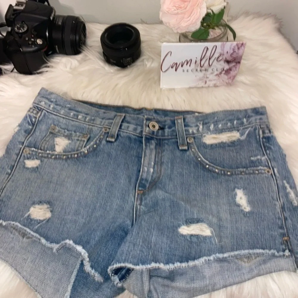Rag & Bone Mini Shorts - Picture 1 of 14